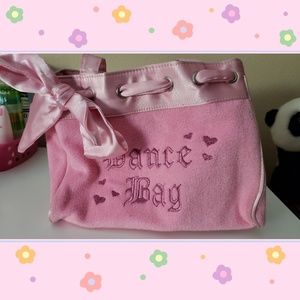 Pink dance bag